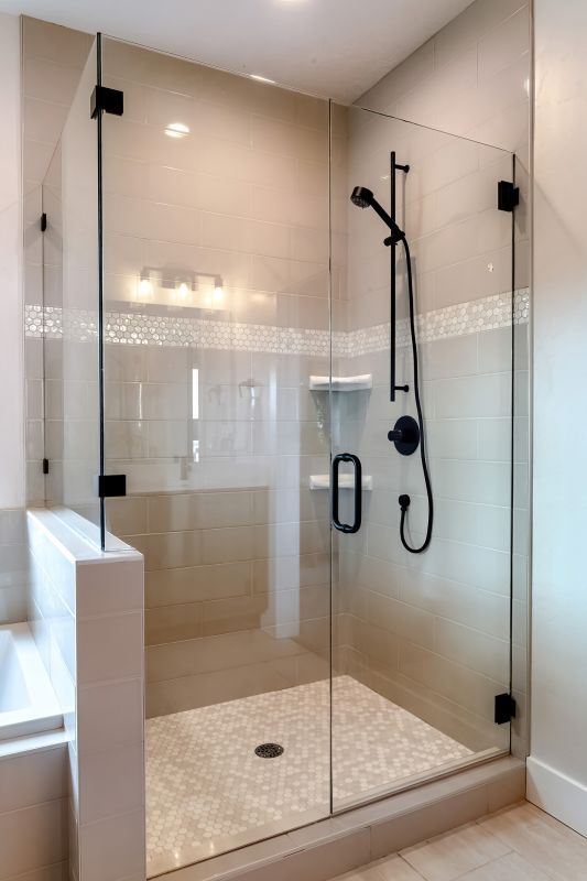 Spa-Inspired Shower with Bench